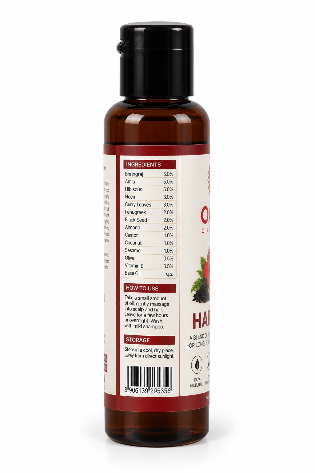 Oath Organic Hair Oil – 200 ml