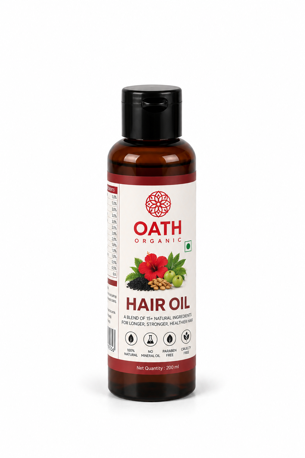 Oath Organic Hair Oil – 200 ml
